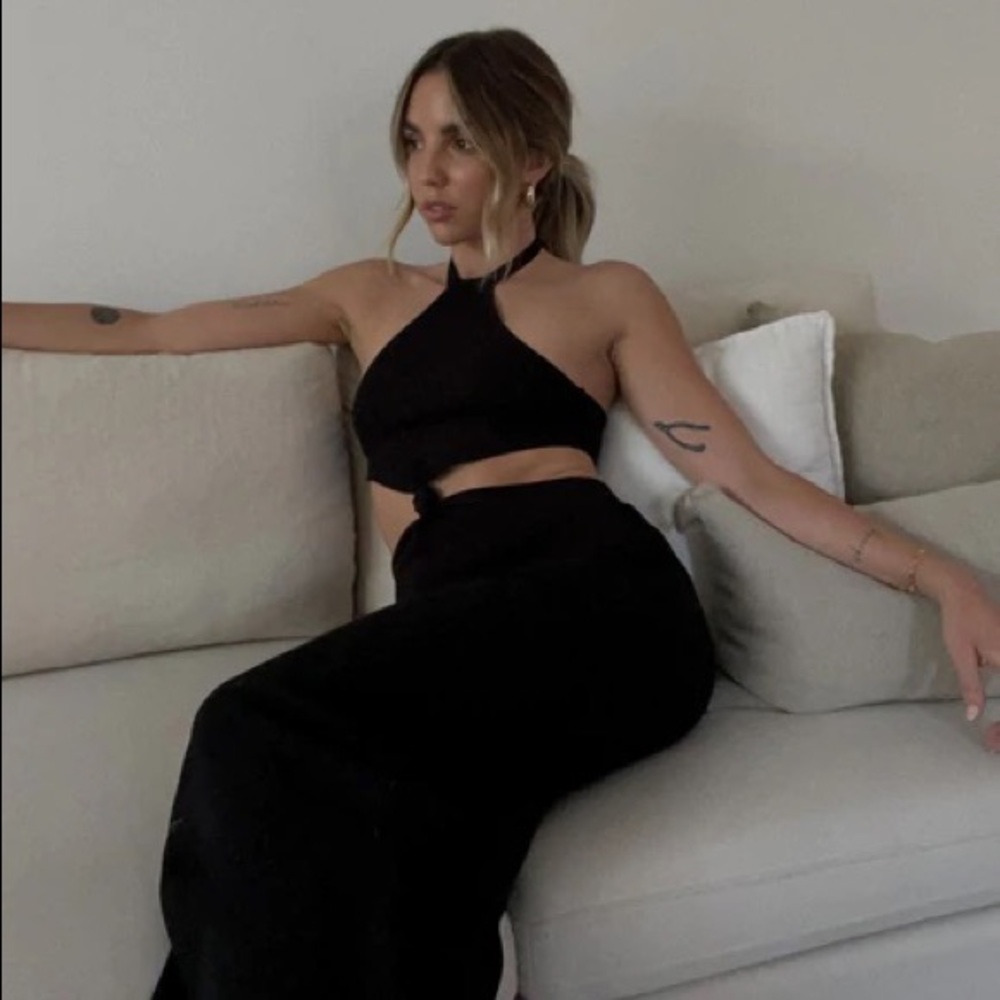 Luna B Dinner Reservations Maxi Dress